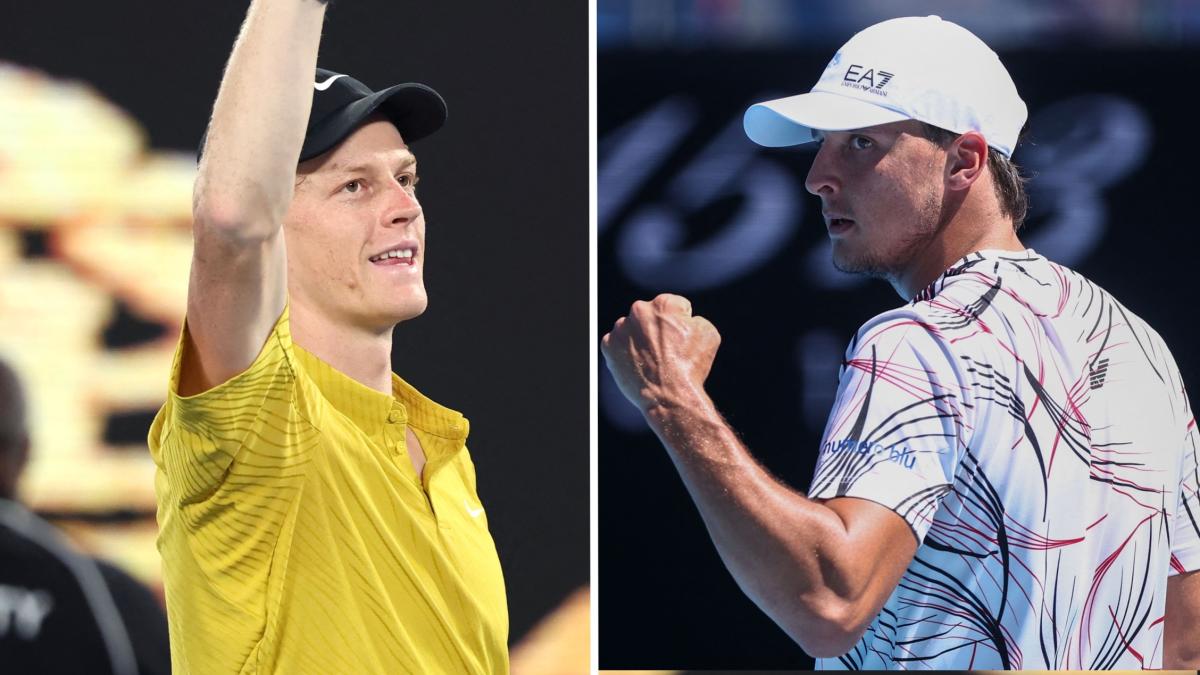 Dove vedere Sinner Darderi e Musetti Fritz: lo sport in tv del 26 gennaio