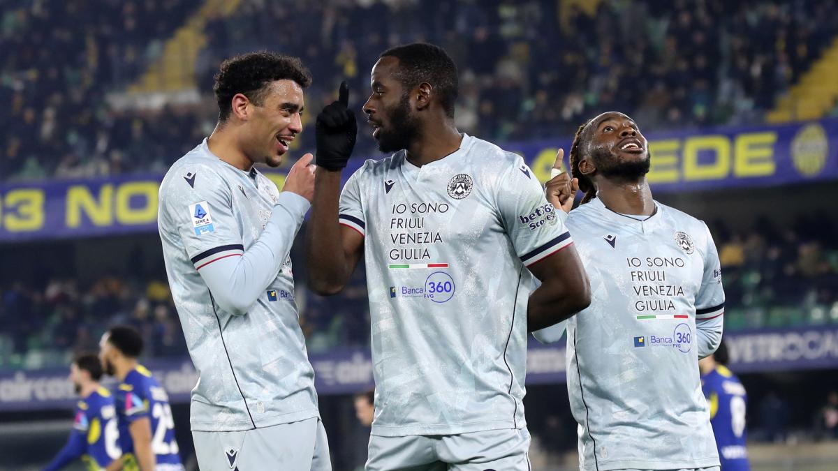 Verona-Udinese, le pagelle: Davis è devastante, 8. Lirola-Nelsson coppia da 4