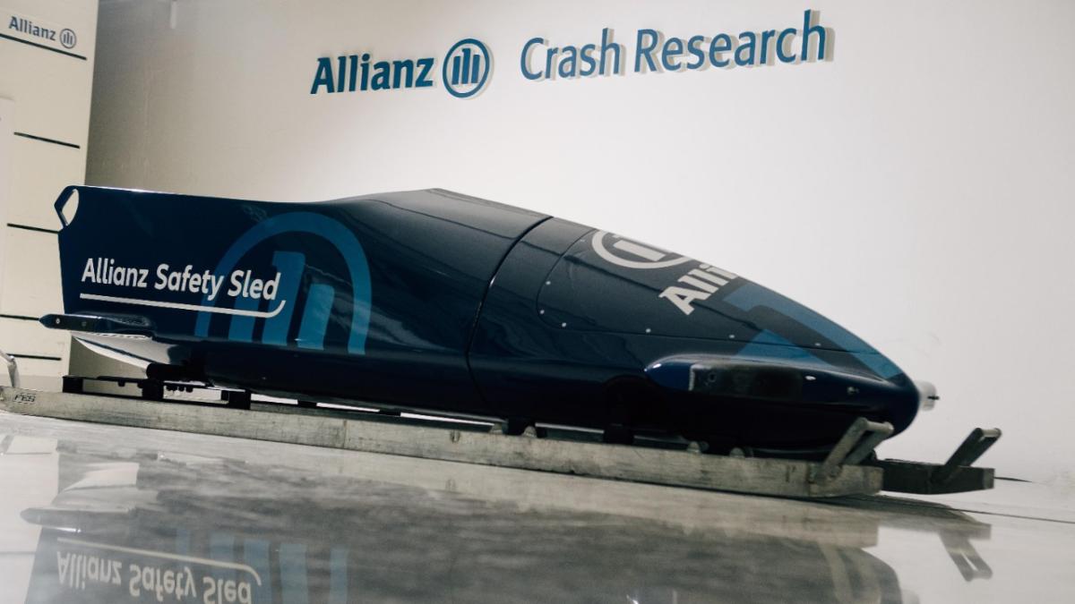 Ai Giochi l'Allianz Safety Sled, il bob che dice agli atleti le condizioni della pista