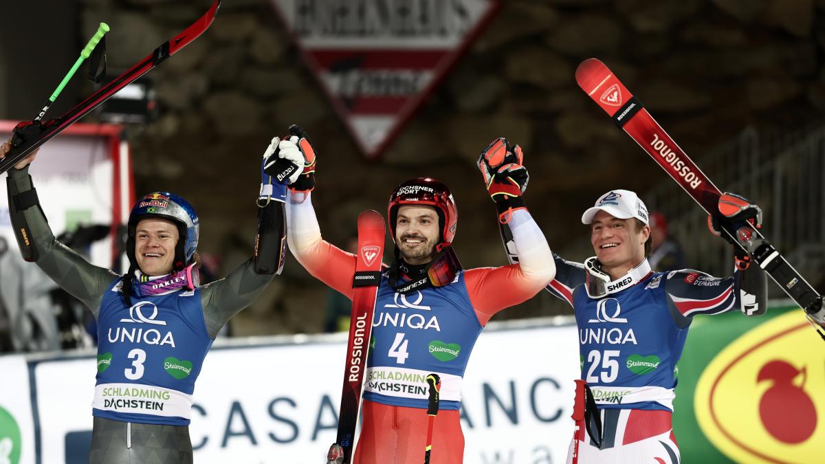Gigante a Schladming: vince Meillard, primo degli italiani Borsotti col nono posto