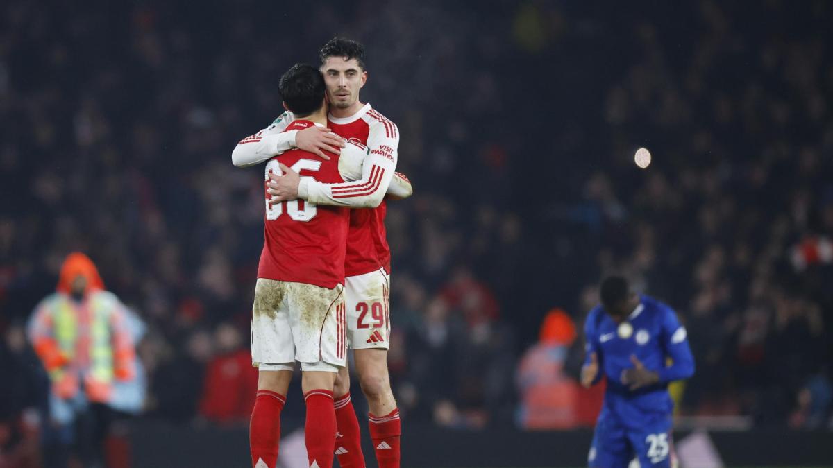 Havertz-gol al 97': l'Arsenal elimina il Chelsea e vola in finale di Carabao Cup