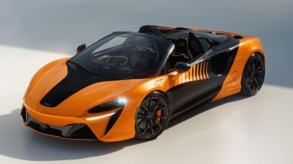 McLaren Artura Spider Mcl39: dieci esemplari per celebrare i titoli Costruttori in F1