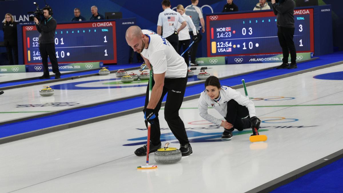 Curling: Costantini-Mosaner, ora c'è un bronzo da conquistare
