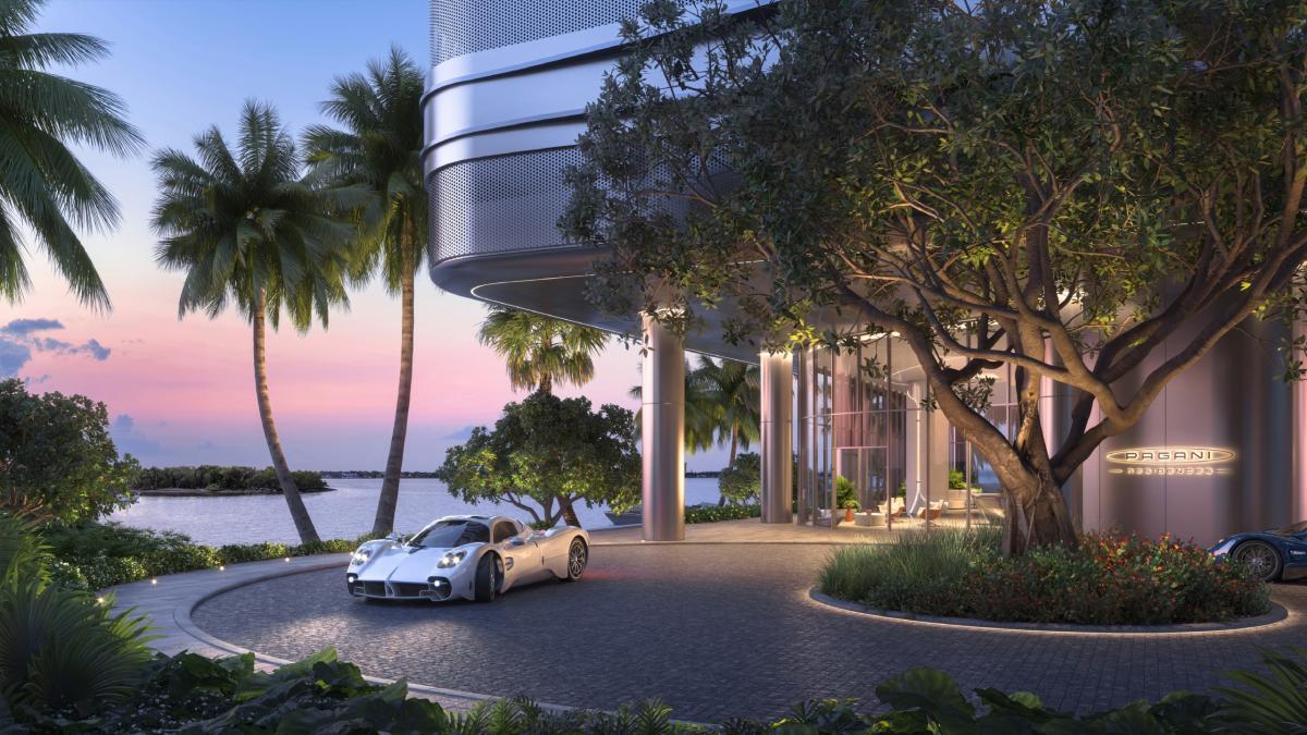 Pagani, quando l’hypercar diventa attico di lusso a Miami