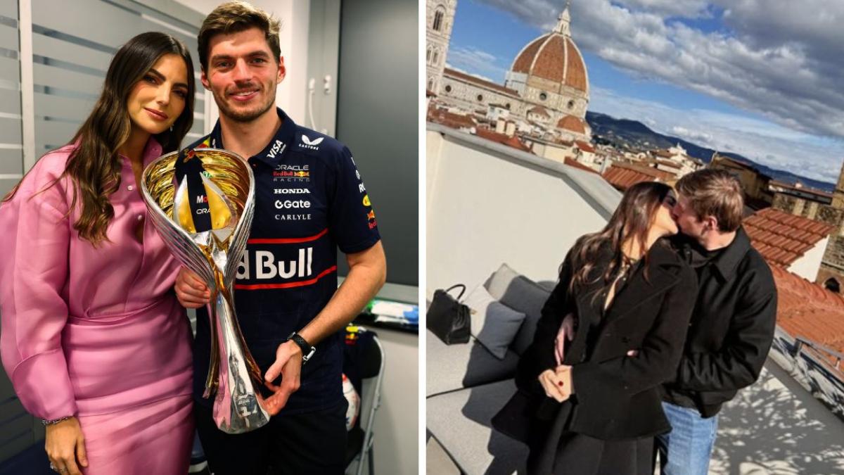 Max Verstappen e Kelly Piquet, weekend romantico a Firenze