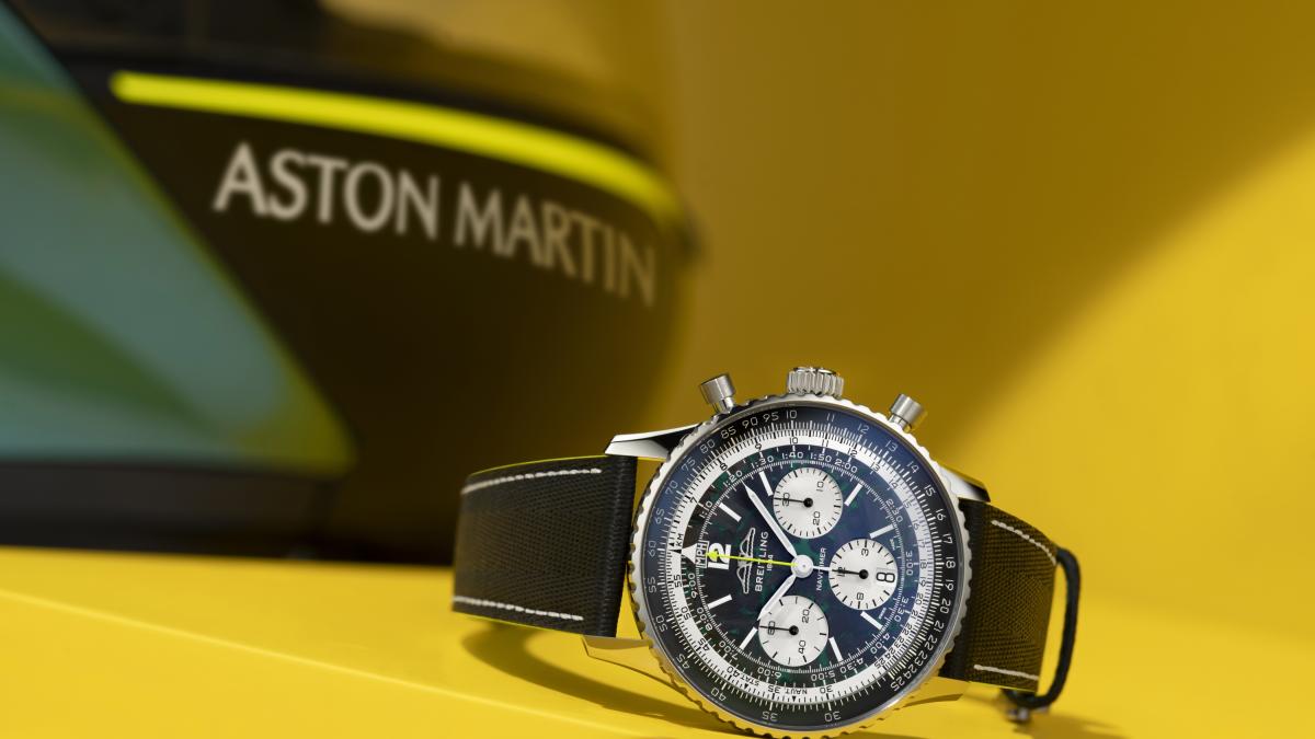 aston martin con breitling un orologio in serie limitata da Gazzetta.it aston martin con breitling un orologio in serie limitata