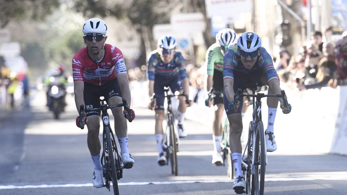 Giro di Sardegna, prima tappa a Garibbo. Beffato Zana