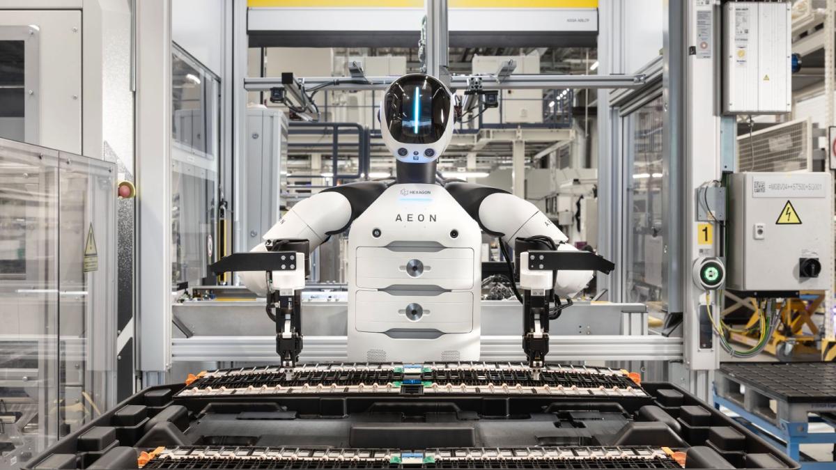 Bmw mette al lavoro i robot in Europa: Hexagon Aeon arriva a Lipsia