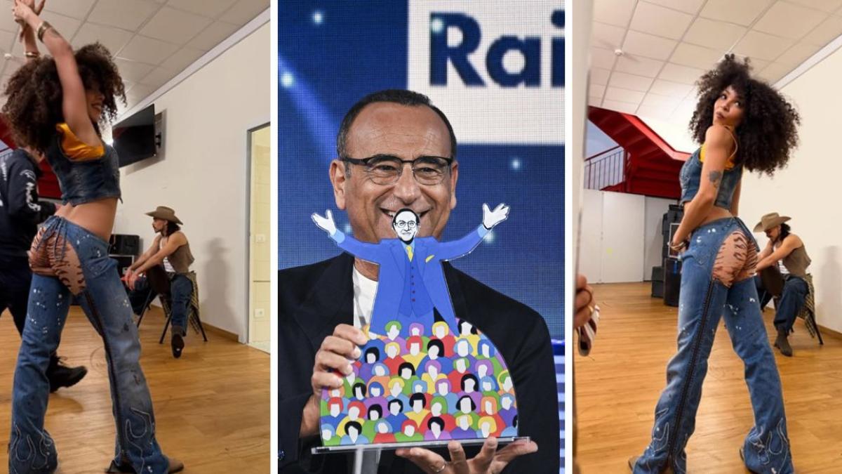 Sanremo 2026, la ballerina al centro della battuta sui jeans attacca Carlo Conti: "Mi ha sessualizzata"