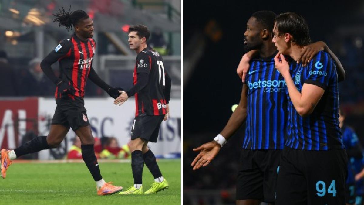 Milan con Pulisic e Leao, Inter con Thuram Pio e Calha dal 1