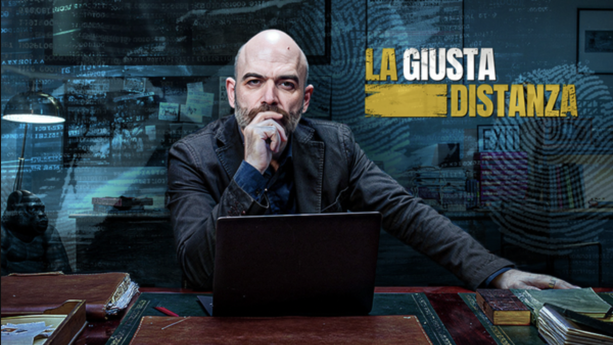 La giusta distanza: il nuovo programma di Roberto Saviano stasera su La7