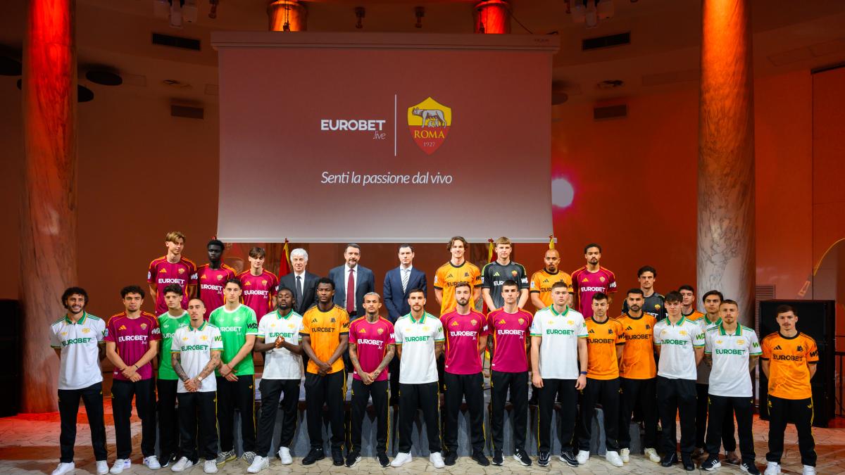 Roma, ecco il main sponsor: Eurobet sarà sulle maglie da domenica