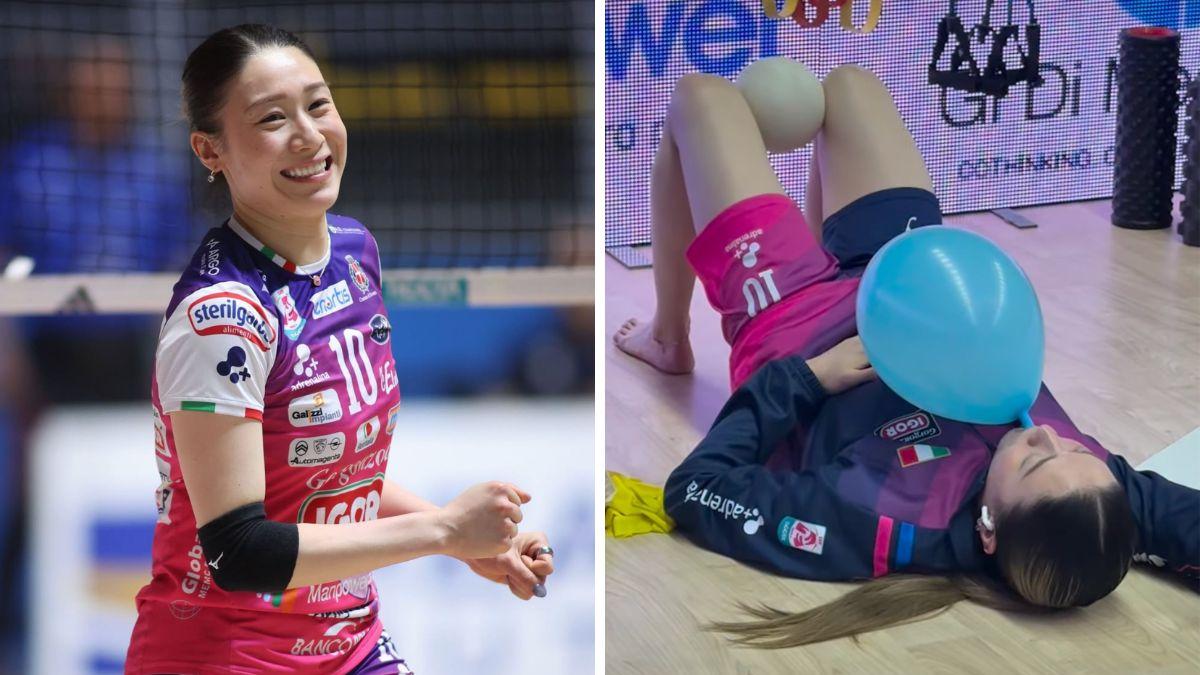 Mayu Ishikawa e il lavoro sul core: cosa c’è dietro l’esercizio col palloncino