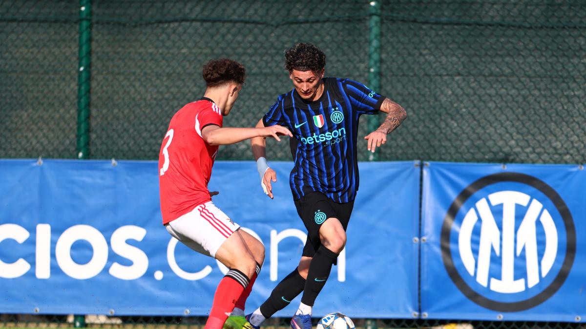 Inter, fine del sogno: tris del Benfica a Milano e addio alla semifinale di Youth League