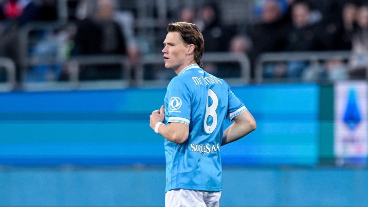 Cagliari-Napoli, le pagelle: torna l'uragano McTominay, 7. Gaetano spaesato: 5