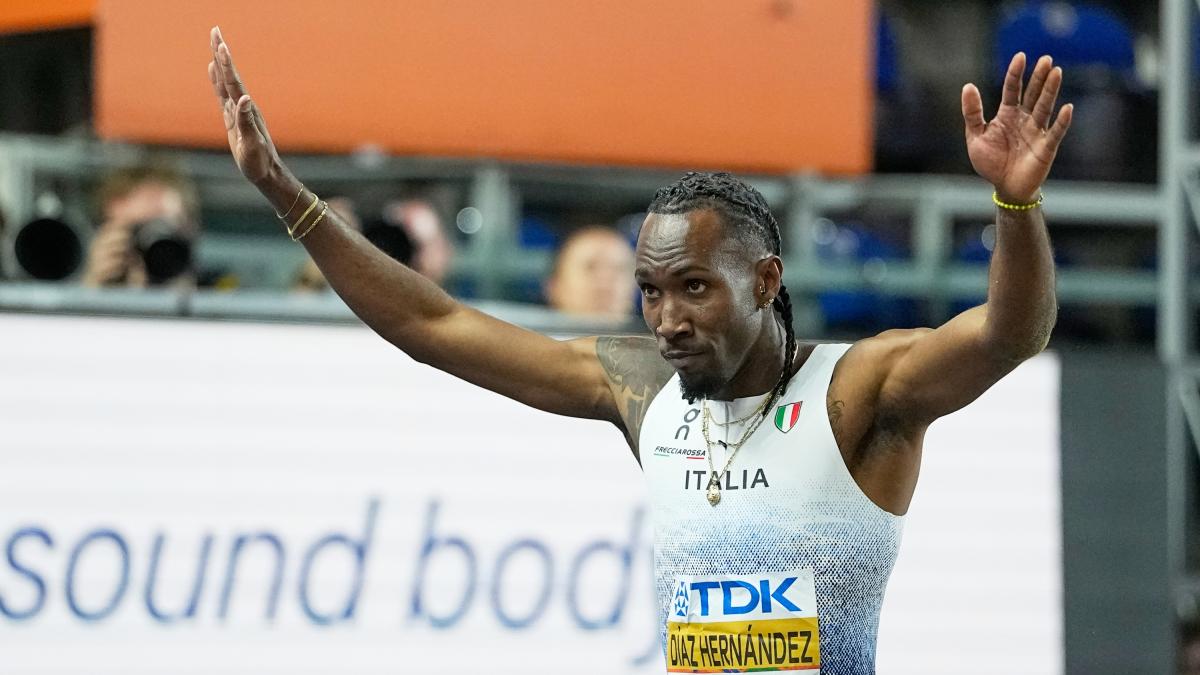 Andy Diaz: "Oggi non dovevo esserci e invece... Adesso voglio il record del mondo, magari in Italia"