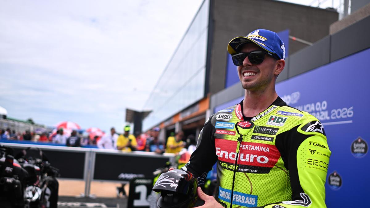 Di Giannantonio: "Peccato per l'errore. Ma è bello essere 2° vicino a Marquez"