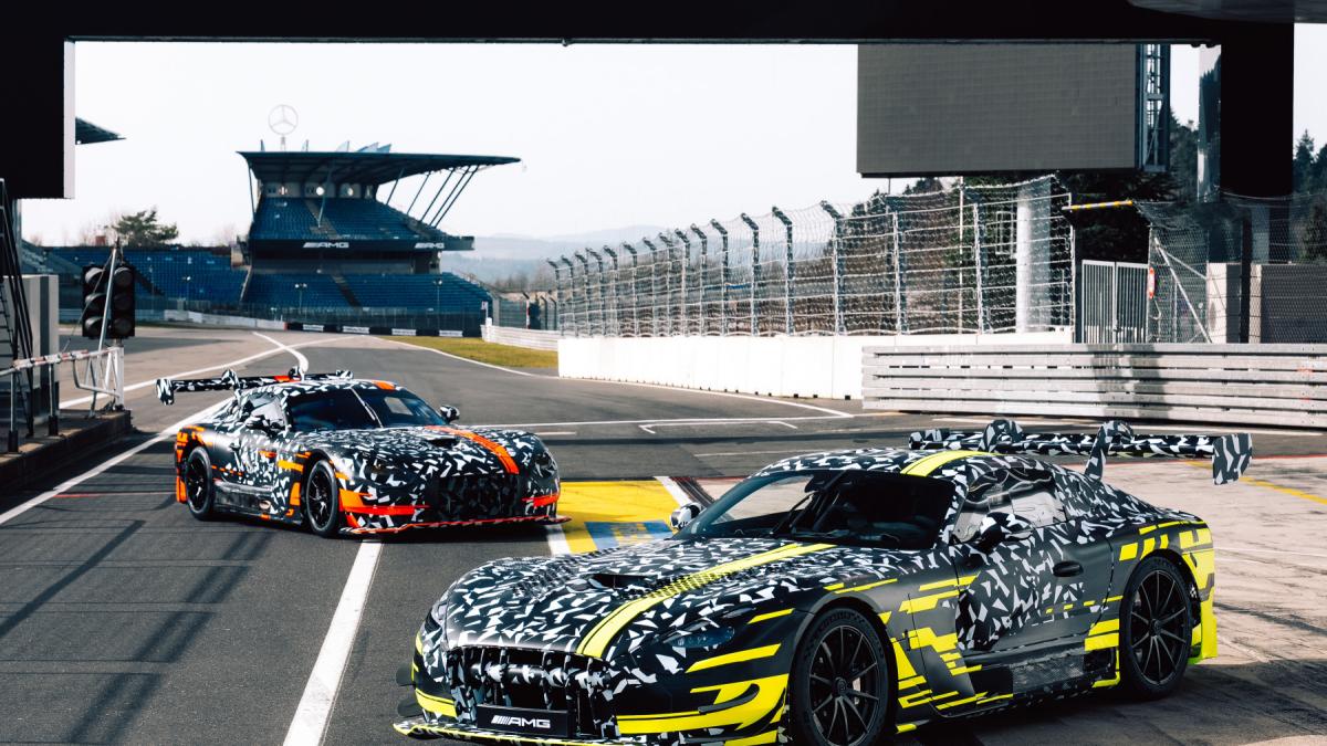 Mercedes Amg GT3 e Black Series: due sportive, un'unica piattaforma