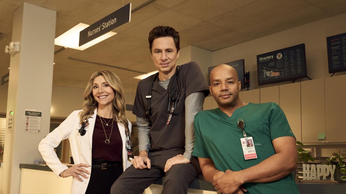 Scrubs, la prima stagione del revival con J.D. e Turk arriva su Disney+