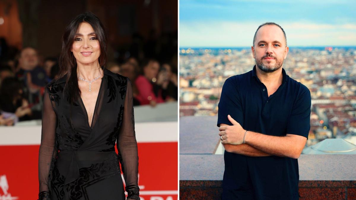 Ambra Angiolini e Pico Cibelli: passeggiata in famiglia e bacio alla luce del sole