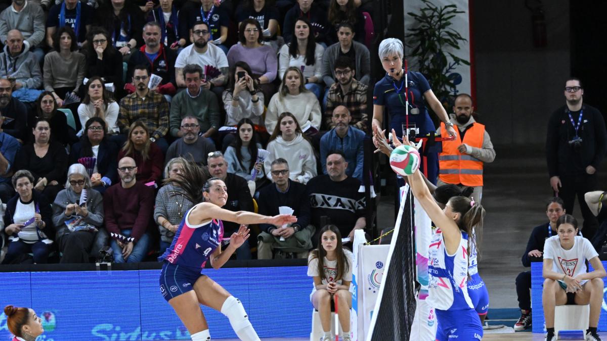 Semifinale scudetto: super Antropova tiene in vita Scandicci contro Milano. Si va a gara-4