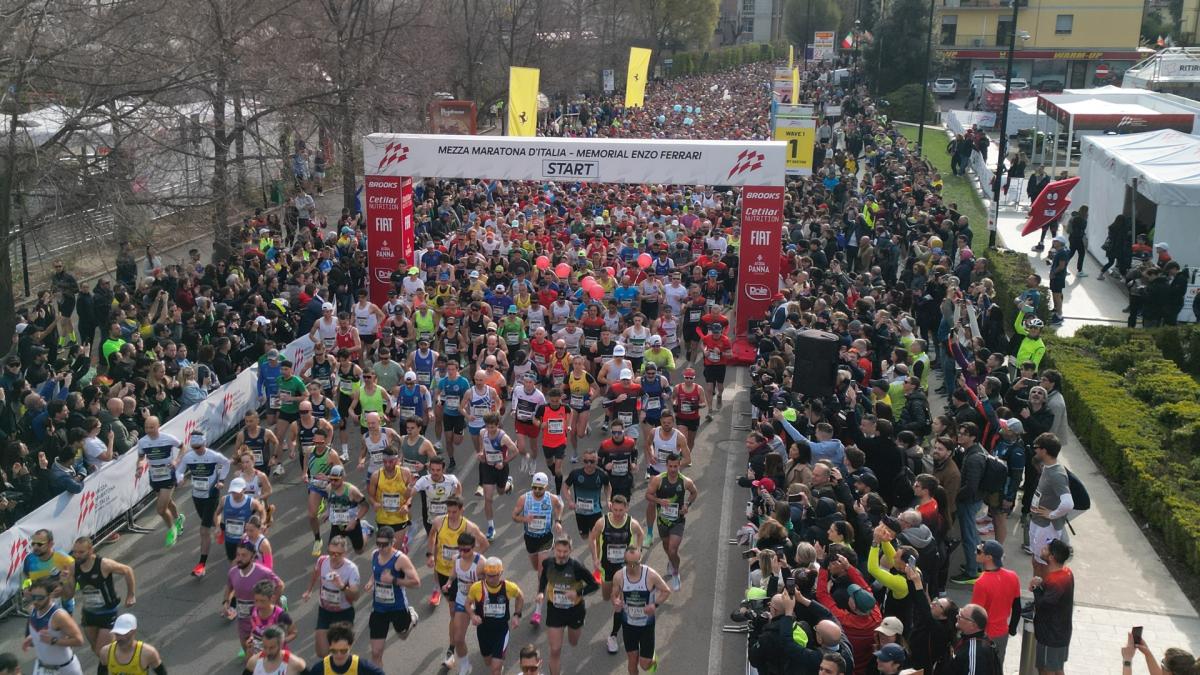 Mezza Maratona d'Italia 2026: Kipruto e Ndugu vincono nella Motor Valley