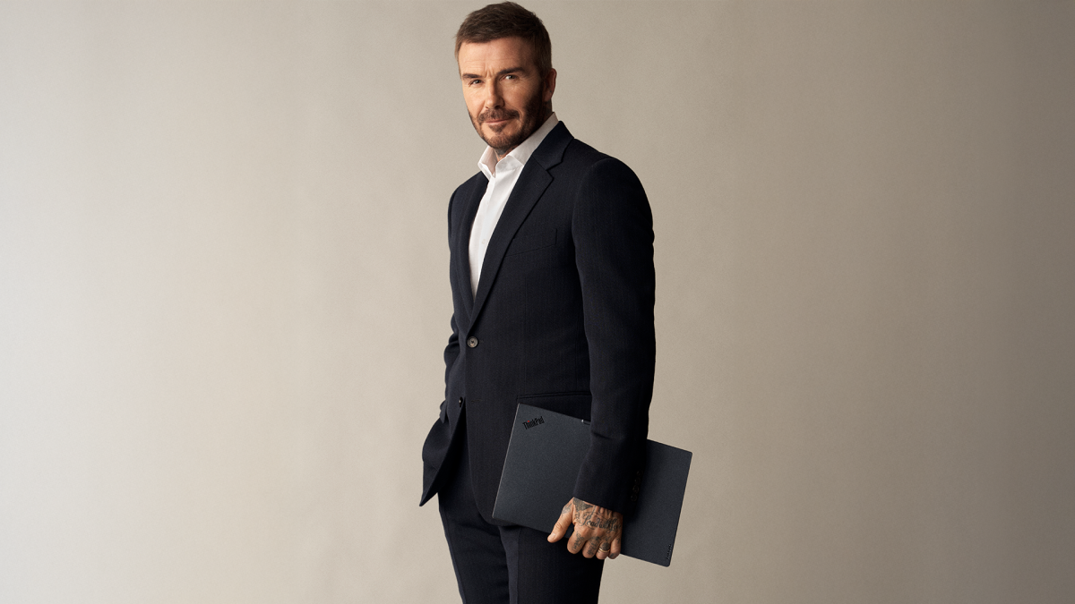 Beckham e Lenovo insieme per sviluppare l'intelligenza artificiale nello sport