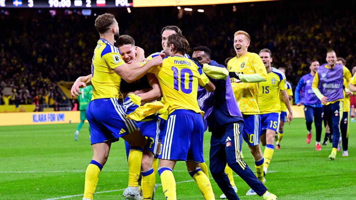 Playoff, la Svezia elimina la Polonia e va al Mondiale. In America anche la Turchia