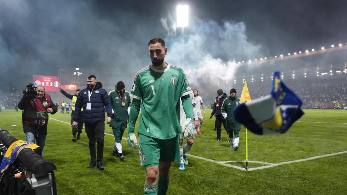 Italia, altra disfatta storica: la Bosnia ci elimina ai rigori, terzo Mondiale di fila senza Azzurri