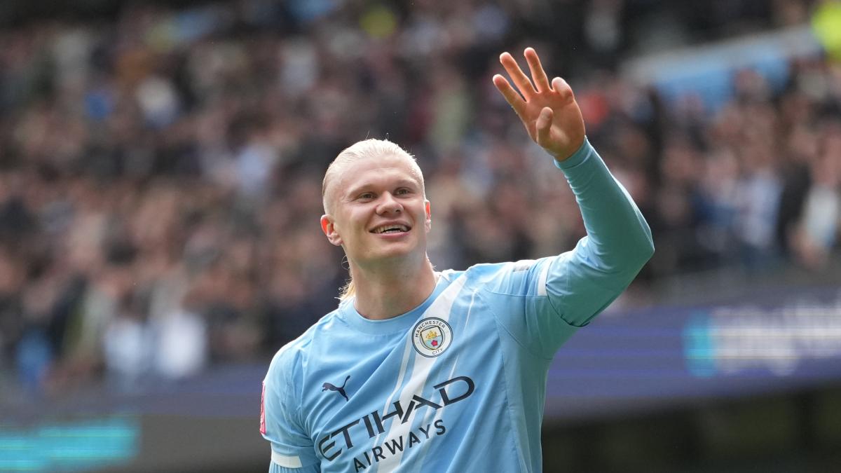 Tripletta di Haaland, il City travolge il Liverpool e vola in semifinale di FA Cup