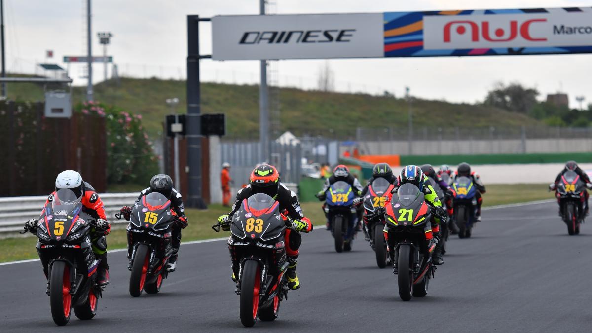 trofeo aprilia rs 457 aperte le iscrizioni via da vallelunga calendario e costi