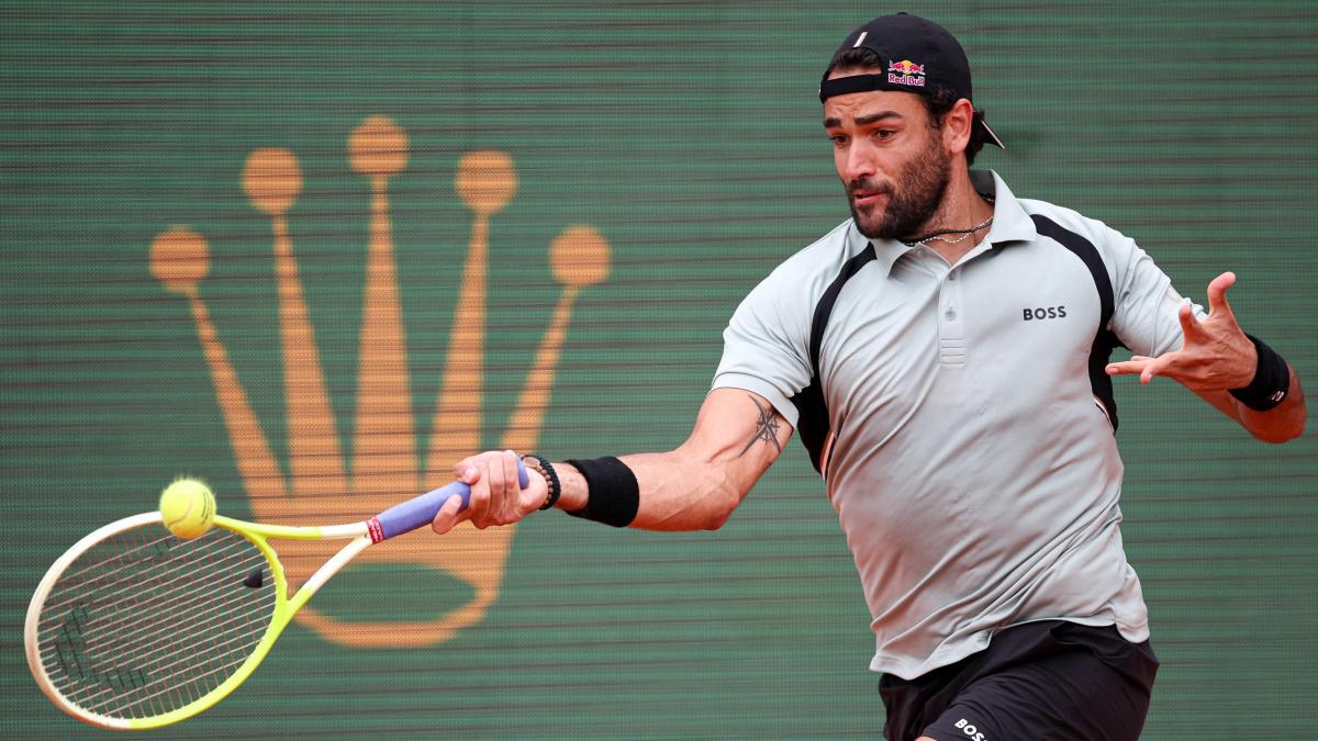 Atp Montecarlo, Berrettini avanza: ora c'è Medvedev. Darderi subito eliminato