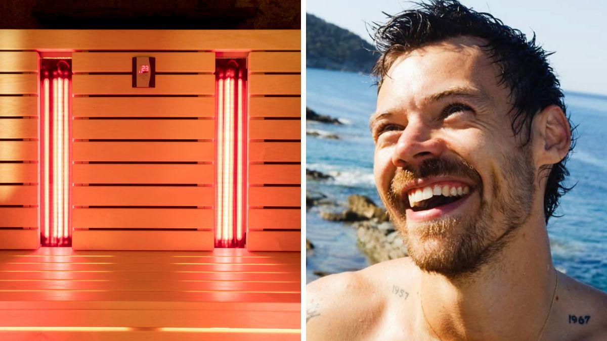 Sauna a infrarossi come Harry Styles? I benefici per muscoli e recupero