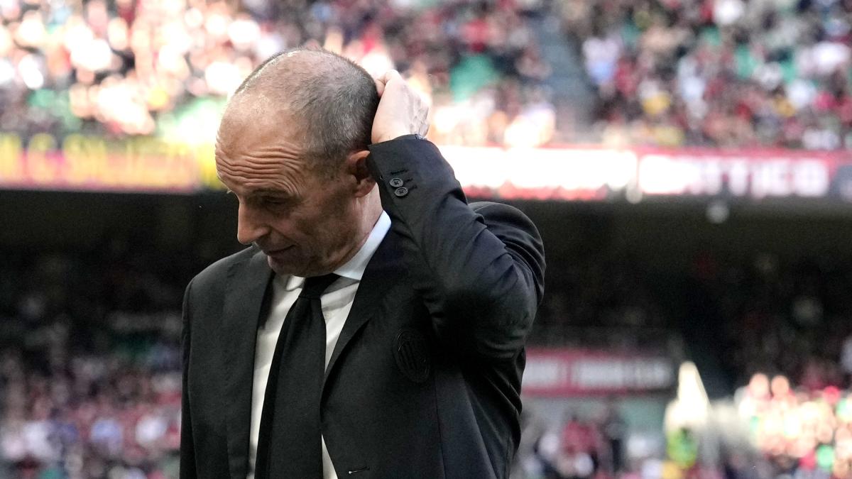 Allegri: "Oggi era giusto fischiarci, se difendiamo così... Ora la Champions è a rischio"