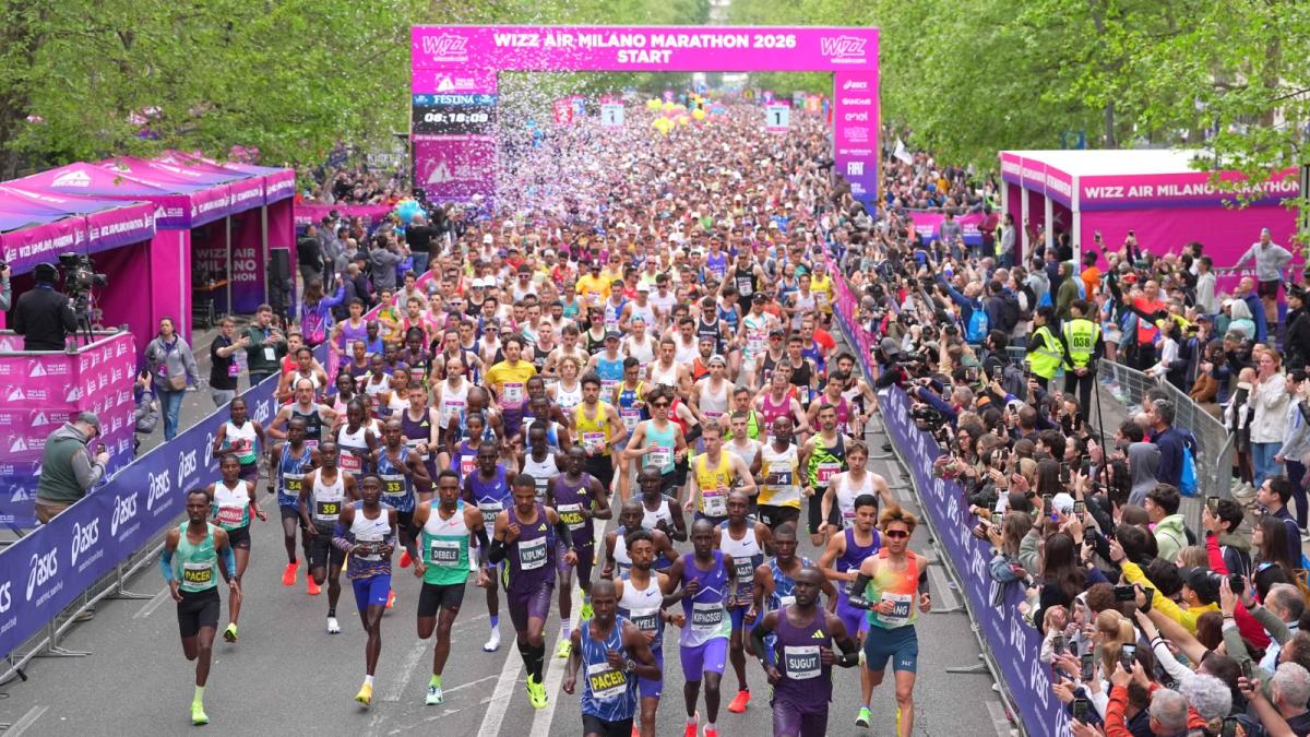 Wizz Air Milano Marathon, una festa grande 40mila runner. Cairo: "Spettacolo meraviglioso"