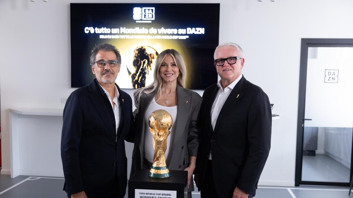 Azzi, il Ceo di Dazn: "Il nostro Mondiale extralarge: tutte le 104 gare e... 24 ore al giorno"