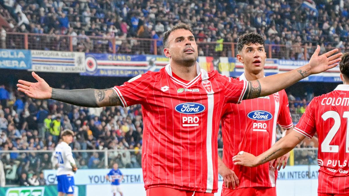 Il volo del Monza, 3-0 alla Samp a Marassi e notte in vetta. Lombardo torna sulla terra