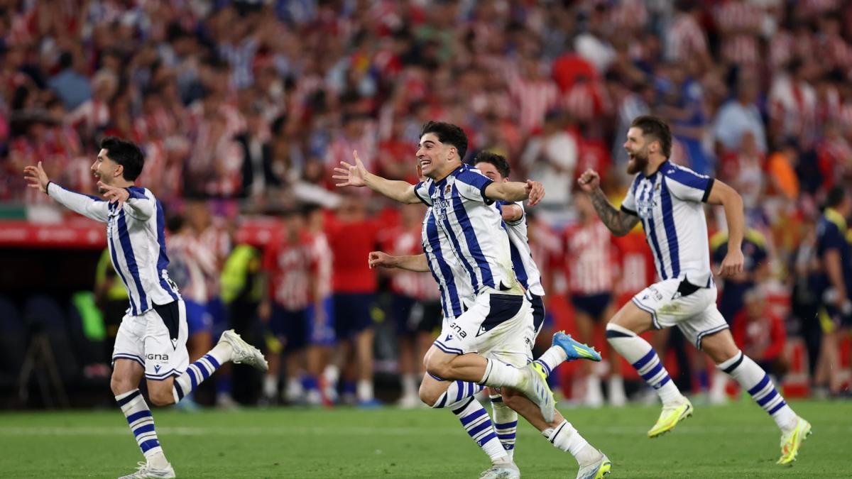 La Coppa del Re è della Real Sociedad del paisà Matarazzo: l'Atletico di Simeone ko ai rigori