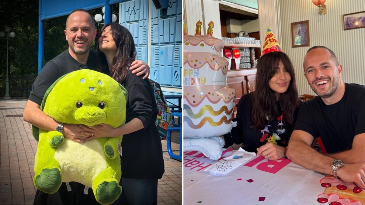 Ambra Angiolini, che festa per il 49° compleanno con i figli e il fidanzato Pico Cibelli