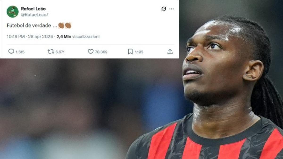 Leao, applausi a Psg-Bayern o tackle su Serie A e Milan? "Questo è il vero calcio"