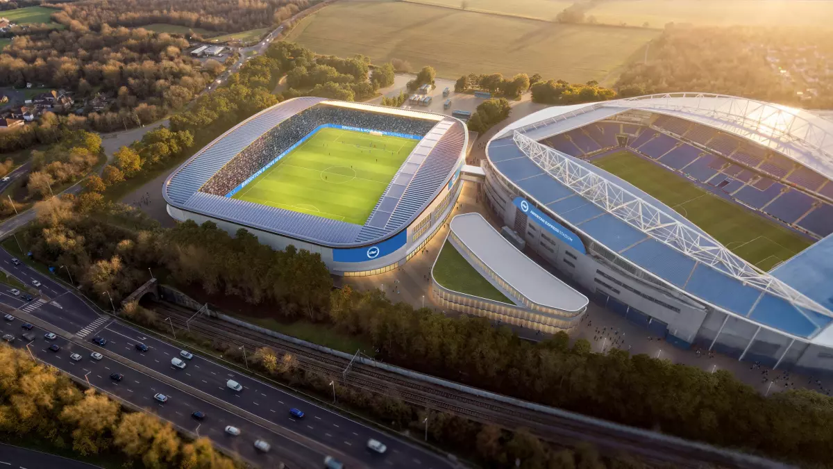 Brighton, che rivoluzione: arriva il primo stadio d'Europa per la squadra femminile