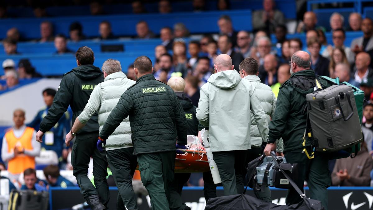 Paura in Chelsea-Nottingham: Derry 10 minuti a terra immobile dopo un colpo in testa