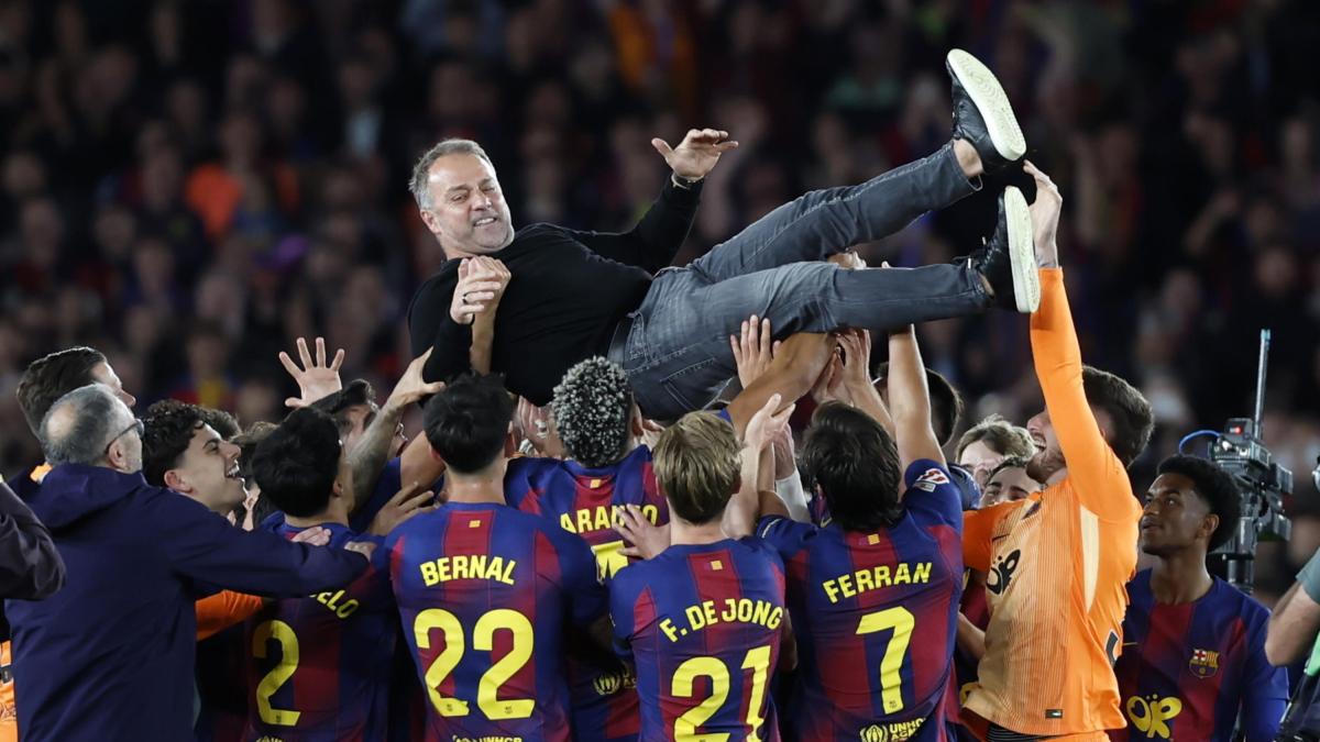 Flick, la gioia più grande nel giorno più buio e quell'abbraccio della famiglia blaugrana