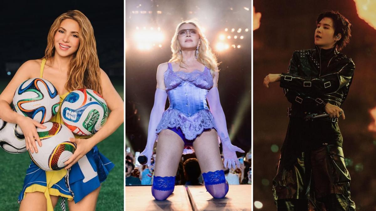 Argentina-Spagna, 25' di intervallo. Dopo il primo tempo lo show: Madonna, Shakira, Justin Bieber...