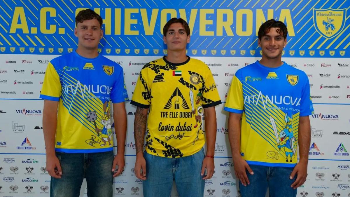 ChievoVerona in campo per l'inclusione: nasce la squadra Special e le maglie diventano arte