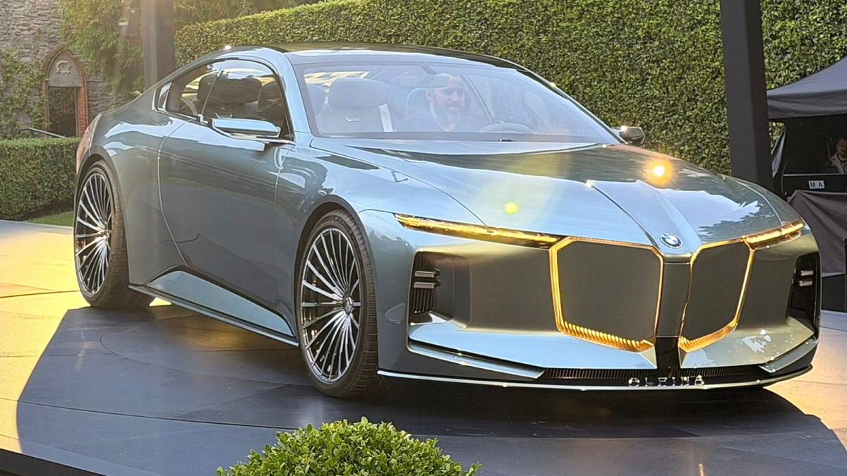 Bmw Alpina Vision: la belva a Villa d'Este