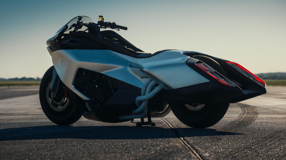 Bmw Vision K18, prestazioni super a Villa d'Este