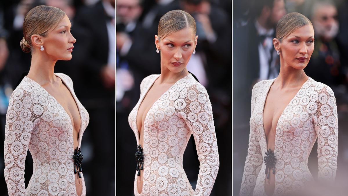 Cannes 2026, Bella Hadid sfida il divieto alla nudità con una scollatura vertiginosa