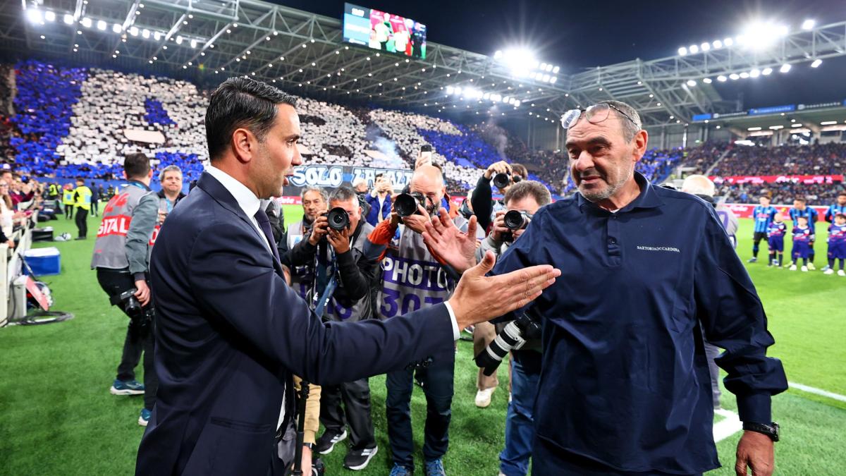Lazio-Atalanta, scambio in vista? Sarri vicino alla Dea, Lotito vuole Palladino