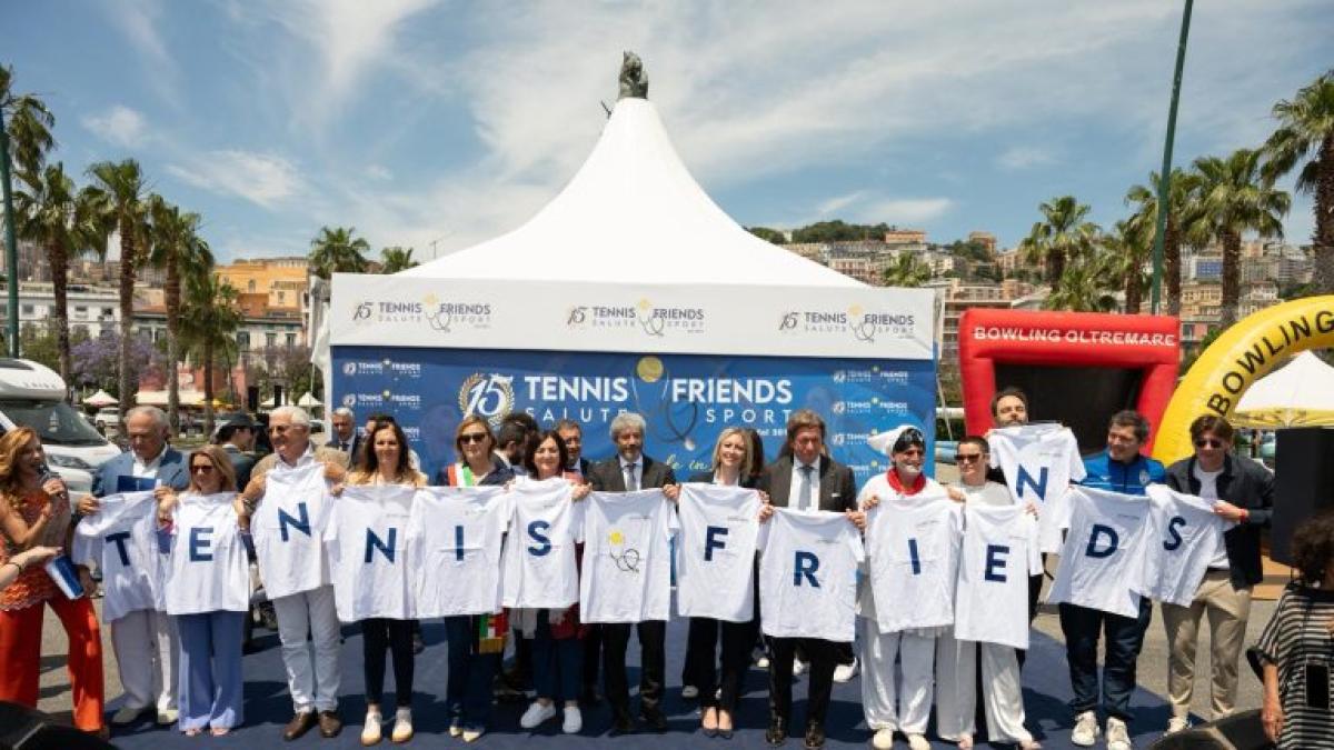 Tennis & Friends conquista Napoli: 15mila visite in tre giorni, raggiunta quota 400mila screening